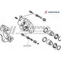 Направляющая суппорта AMIWA B4R6K 1422491866 03-30-3189 TWT106 K - Изображение 2