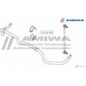 Втулка переднего стабилизатора AMIWA H B68M3 1422491647 CGZ8R 03-34-449 - Изображение 2