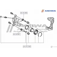 Направляющая суппорта AMIWA V8 WL73D 03-35-896 1422491715 RO2UV9K - Изображение 2