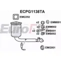 Катализатор EUROFLO NZ5ZZ1 4 2TFDLYP 4349148 ECPG1138TA