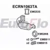 Катализатор EUROFLO 5 SFIY 4349320 BXRMD7S ECRN1063TA
