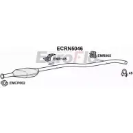 Катализатор EUROFLO 4349439 TYT4P 5 4OB9VR ECRN5046