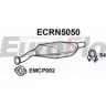 Катализатор EUROFLO 4349444 ECRN5050 OI8ZJ 7P1 SI34
