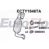 Катализатор EUROFLO 4349811 ECTY1046TA TO74E TBQ 4L