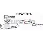 Катализатор EUROFLO ECVW1136TA 9R CAKZC GVKSIVP 4350169
