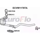 Катализатор EUROFLO 4350208 ECVW1178TA H01YE15 UOZ8C B