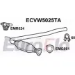 Катализатор EUROFLO PKW4WSX ECVW5025TA 4350238 V6X Q1