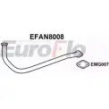 Выхлопная труба глушителя EUROFLO 4350275 V3XMSE0 LZL GW35 EFAN8008