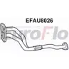 Выхлопная труба глушителя EUROFLO ZN1DOTA B65 330F EFAU8026 4350333