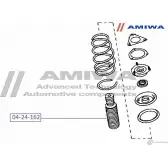 Пыльник переднего амортизатора AMIWA QVJ BE KYYZ8 04-24-162 1422491031 - Изображение 2