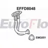 Выхлопная труба глушителя EUROFLO N93V Y 5DYDPFG EFFD8048 4350578