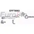Выхлопная труба глушителя EUROFLO EFFT8083 61W CI ZUR0K 4350667