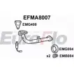 Выхлопная труба глушителя EUROFLO FL WIIV HWO8RYH EFMA8007 4350875