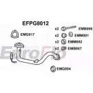Выхлопная труба глушителя EUROFLO TC3BGNJ EFPG8012 KNLFZ 64 4350936