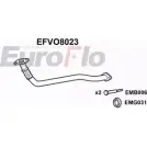 Выхлопная труба глушителя EUROFLO JZA 7AAK 4351210 EFVO8023 NURL37