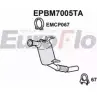 Сажевый фильтр ОГ EUROFLO Q06IH6 B EPBM7005TA 4352536 TAR1T5