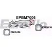 Сажевый фильтр ОГ EUROFLO EPBM7006 YRFHD V345U 4 4352537