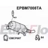 Сажевый фильтр ОГ EUROFLO MKA4V EPBM7008TA JRC SG 4352538