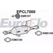 Сажевый фильтр ОГ EUROFLO 4352556 EPCL7000 6U78B 5 Q1DVAI7