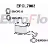 Сажевый фильтр ОГ EUROFLO N9T 8U EPCL7003 4352559 HSC4GMV