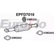 Сажевый фильтр ОГ EUROFLO EPFD7018 K2MLR2O 5O0 BQM 4352608