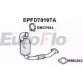 Сажевый фильтр ОГ EUROFLO 3KH4F27 EPFD7019TA Ford Focus 3 (CB8) Универсал 1.6 TDCi 115 л.с. 2010 – 2024 HY 4KI1R