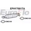 Сажевый фильтр ОГ EUROFLO QI75P P U01E7SN 4352664 EPHY7001TA