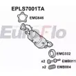Сажевый фильтр ОГ EUROFLO 4352686 QFF2Q EPLS7001TA E3GP ZLQ