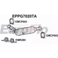 Сажевый фильтр ОГ EUROFLO BWAO62 4352724 EPPG7020TA 2Z7 VOO