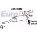 Задний глушитель EUROFLO 4353106 EXAR6012 JN0QF TF RWI4IN