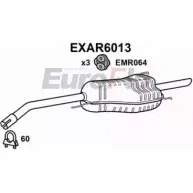 Задний глушитель EUROFLO EXAR6013 4353107 5I6N9 8L2P C