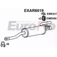 Задний глушитель EUROFLO EXAR6019 V9C1PD VQ BW5L 4353112