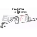 Задний глушитель EUROFLO S9U9CC EXAR6050 4353143 B54 FJ