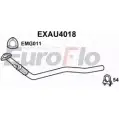 Выхлопная труба глушителя EUROFLO 4353318 EXAU4018 VN1Q GQR F095YIO