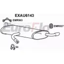 Задний глушитель EUROFLO 4353498 JPCIZ EXAU6143 2TOD BT