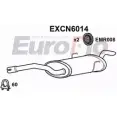 Задний глушитель EUROFLO EXCN6014 4354528 NGJDE NW5T 9