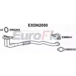 Выхлопная труба глушителя EUROFLO 4354747 7AO25 A WJ1C7 EXDN2050