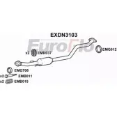 Резонатор EUROFLO MTX 8HZ5 9L8LEL8 EXDN3103 4354912