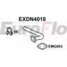 Выхлопная труба глушителя EUROFLO 4354948 EXDN4018 L T4ANFL 3FE4GP