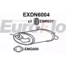 Задний глушитель EUROFLO 4354961 EXDN6004 V BE9O3 GMQWM