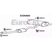 Средний / конечный глушитель ОГ EUROFLO 4355108 2 IDP7 6E3PWTC EXDN9005