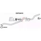 Выхлопная труба глушителя EUROFLO VAZPZ EXFD4010 F N3XI2H 4355616
