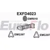 Выхлопная труба глушителя EUROFLO EXFD4023 4355629 JVETZLY 3D 8D9ZU