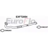 Выхлопная труба глушителя EUROFLO 7A68R3 EXFT2054 Fiat Punto Evo (199) 3 Хэтчбек 1.4 16V (199AxW1A) 135 л.с. 2009 – 2012 UI89HK I