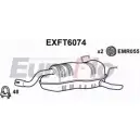 Задний глушитель EUROFLO 4356317 Z6SBA IX EXFT6074 9IQCQC