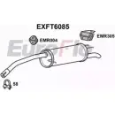 Задний глушитель EUROFLO EXFT6085 R1L UZ G08CWD 4356327