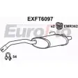 Задний глушитель EUROFLO EXFT6097 XC9F0V 4356338 PKEWC 3