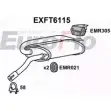 Задний глушитель EUROFLO LMAY 3B2 EXFT6115 4RQTV 4356353
