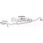 Выхлопная труба глушителя EUROFLO 4356438 VS LYL EXGM2028 9Q2U5J