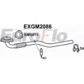Выхлопная труба глушителя EUROFLO 4356493 9DNJKDN G XTFC EXGM2086